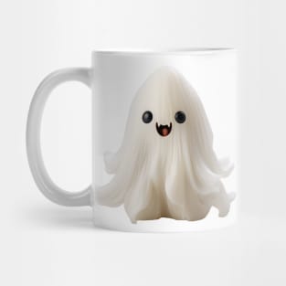 Cute Little Garlic Ghost Mug